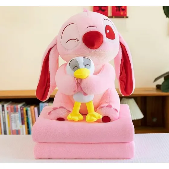 Peluche Kuromi Con Manta Pelonkidsss 40 Cm Grande