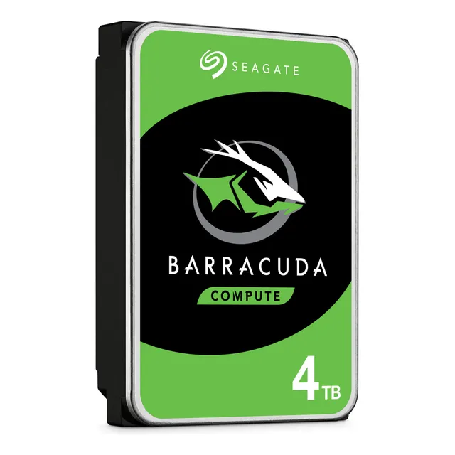 Disco Duro Interno Seagate Barracuda St4000dm004 4tb Verde Color Plateado