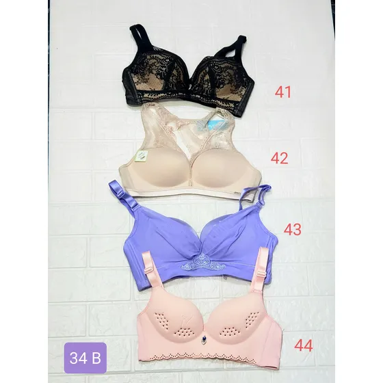 Sostén Brassier Push Up T34 Ropa Interior Femenina