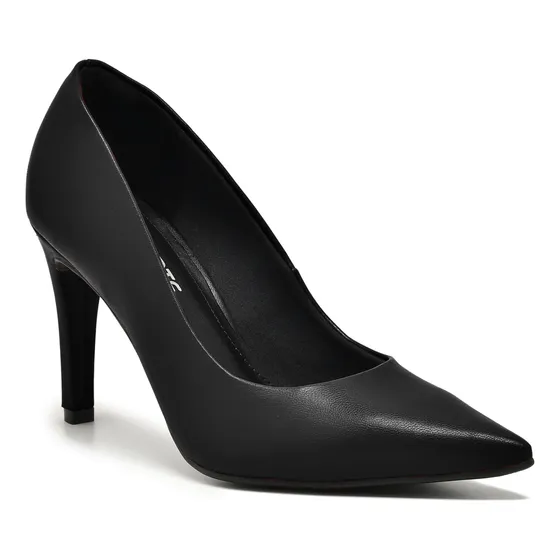 Scarpin Via Marte Bico Fino Salto Fino 045-001-01