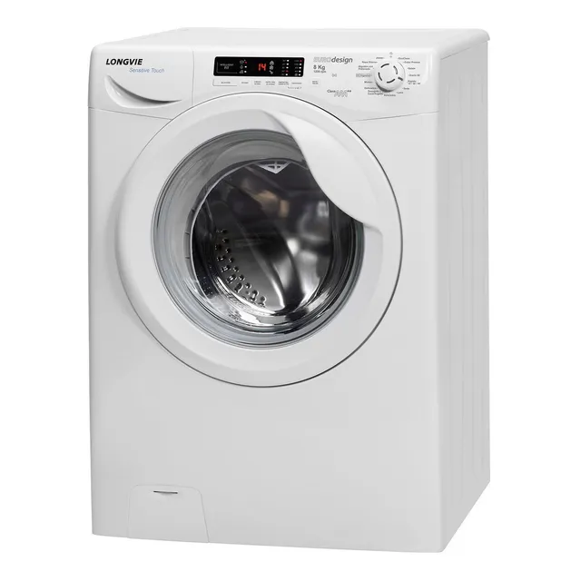 Lavarropas Longvie L18012 8kg 1200RPM color blanco