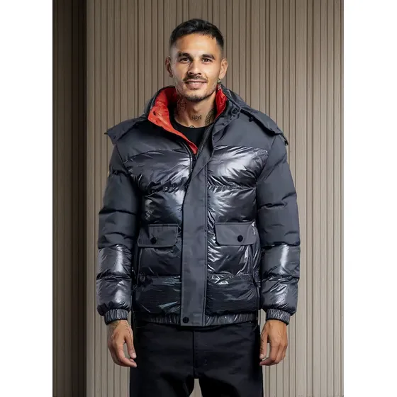 Campera Puffer Tukson Carter Para Hombre - Estilo Y Calidez