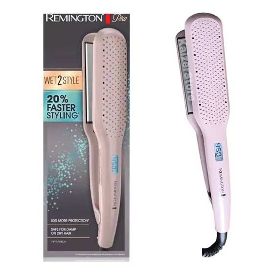 Plancha De Cabello Remington Wet2style Pro 1 3/4'' Nuevas