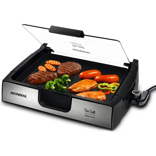 Grill Cuisinart - Griddler 5 Em 1 - Digital | Parcelamento sem juros