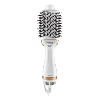 Escova Secadora Philco Pes09bg 1300w 4 Em 1 Bivolt Cor Branco 127/220v Escova Secadora Philco Pes09bg 1300w 4 Em 1 Bivolt Cor Branco 127/220v