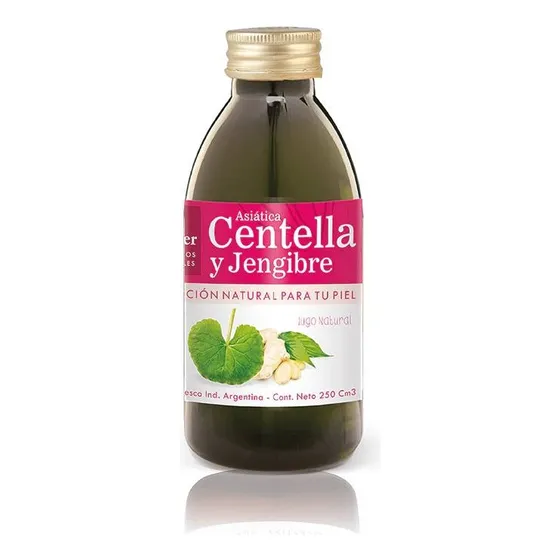 Centella  Asiática Y Jengibre Natier  250 Ml Antioxidante