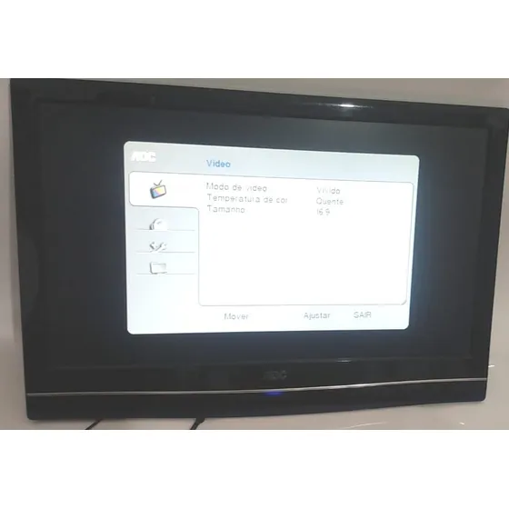 Tela Display Tv Aoc Le22h037 - 100% Funcionando