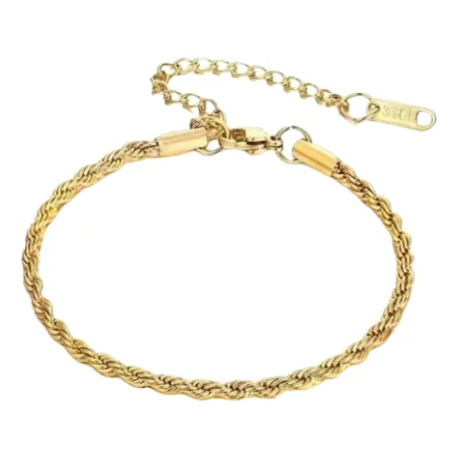 Pulsera Manilla Elegante En Acero Inoxidable