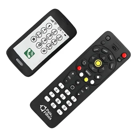 Kit 2 Mordedor Meu Controle Remoto E Celular Smartphone Preto Mordedor Para Bebê Meu Controle...