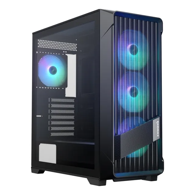 Gabinete Gamer Raidmax Meshian X603 Lite Black 4 Ventiladores Argb