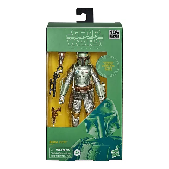 Star Wars Black Series Boba Fett 40th Anniversary Carbonita