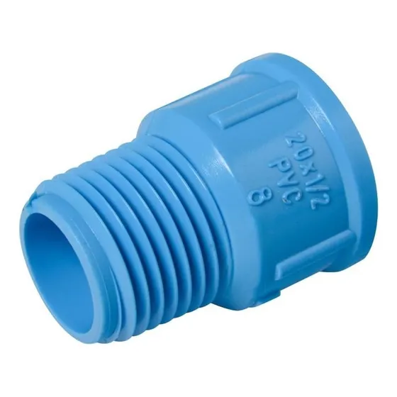 Cupla De Unión Hidráulica Baumak Terminal He Pvc 20mm De Diámetro 0.02kg