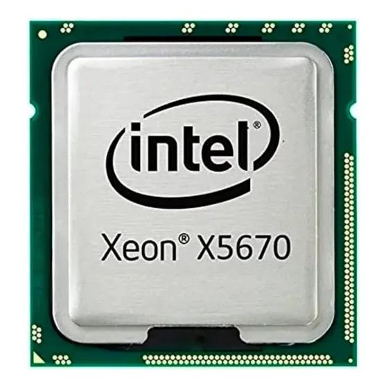 Processador Intel Xeon X5670 BX80614X5670 de 6 núcleos e 3.33GHz de frequência com gráfica integrada