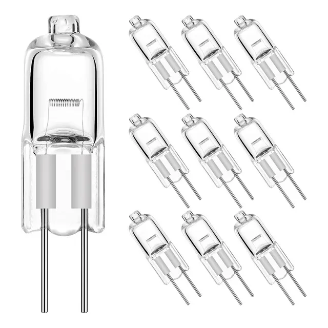 Pack 10 Bombillas Halógenas G4 12v 50w Caja