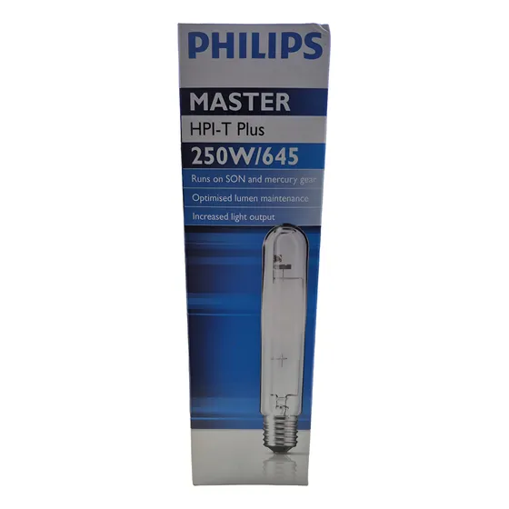 Lampara Mercurio Halogenado 250w E40 Philips Master Hpi-plus