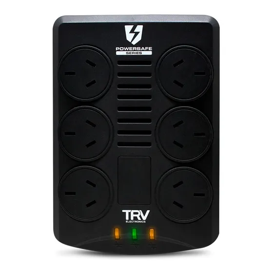 Estabilizador De Tension Trv Powersafe 2i 6tomas/rj45/2000va