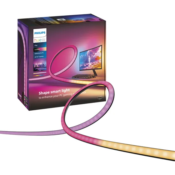 Philips Hue Tira De Luces Play Gradient Para Pc 24 Y 27