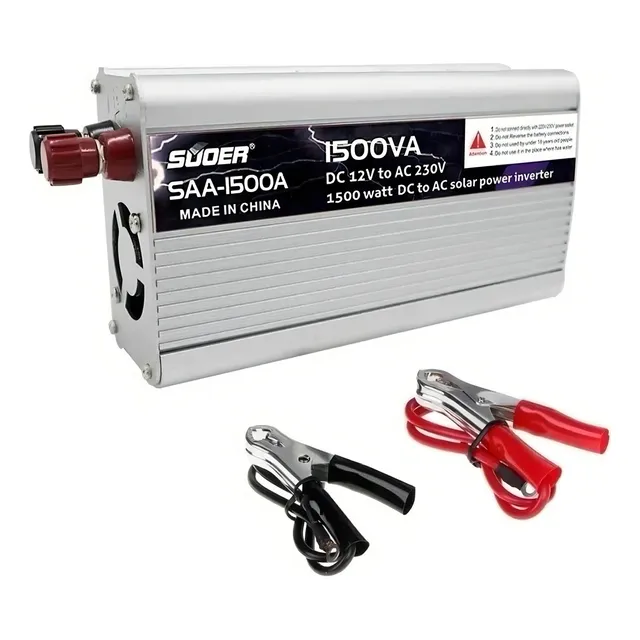 Inversor De Corriente Inversor Voltaje Corriente 12v A 220v