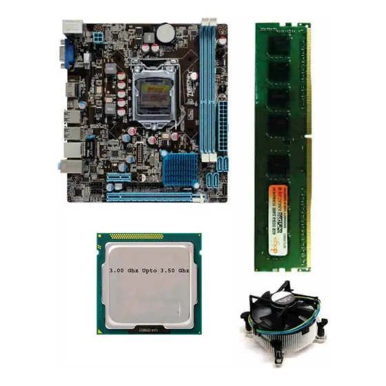 Combo Tarjeta Madre Arktek Con I5 De 4ta Gen , 8gb Ram ,fan
