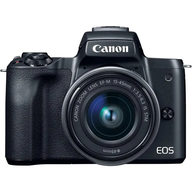 Cámara Canon Eos M50 Sin Espejo Para Vlogs Con Lente Ef-m De