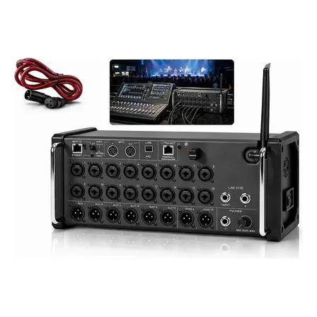 Mesa Digital Mixer Xr18 Profissional 18 Canais Wifi Usb Midi 127/220v
