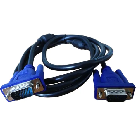 Cable Vga Doble Filtro M/m 1.8 Mtr 15 Pines