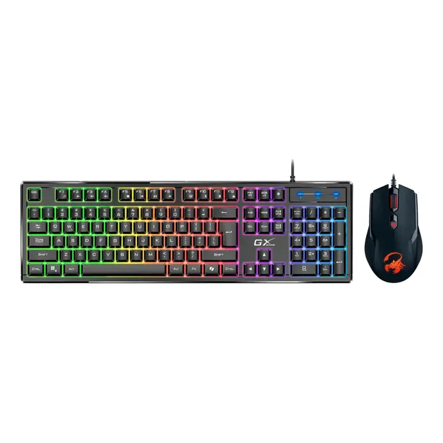 Teclado Genius + Mouse Gx Scorpion Km-gx6 Pn : 31330010401