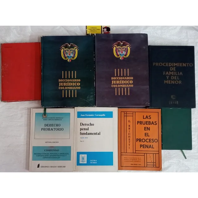 Promocion - 8 Libros - Derecho - Codigo Penal - Judicial