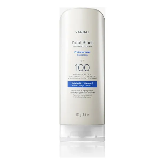 Yanbal Total Block - Protector Solar Spf 100. 140g | Cuotas sin interés