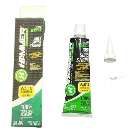 Silicon Gris Automatriz Alta Temperatura Hammer