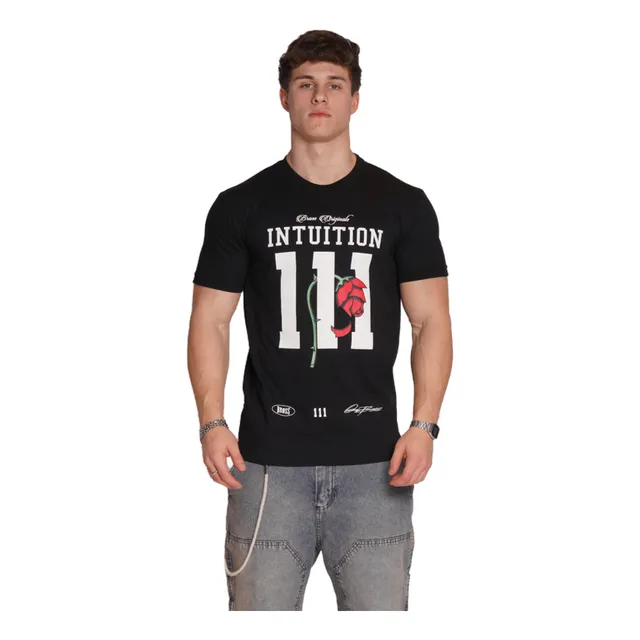 Remera Maga Corta Estampa Intuition Bross London