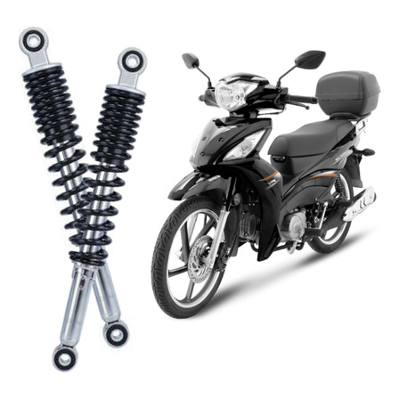 Par De Amortecedor Moto Traseiro Bishock Nex 115 2017 A 2025 Par De Amortecedor Moto Traseiro Bishock Nex 115 2017 A 2025