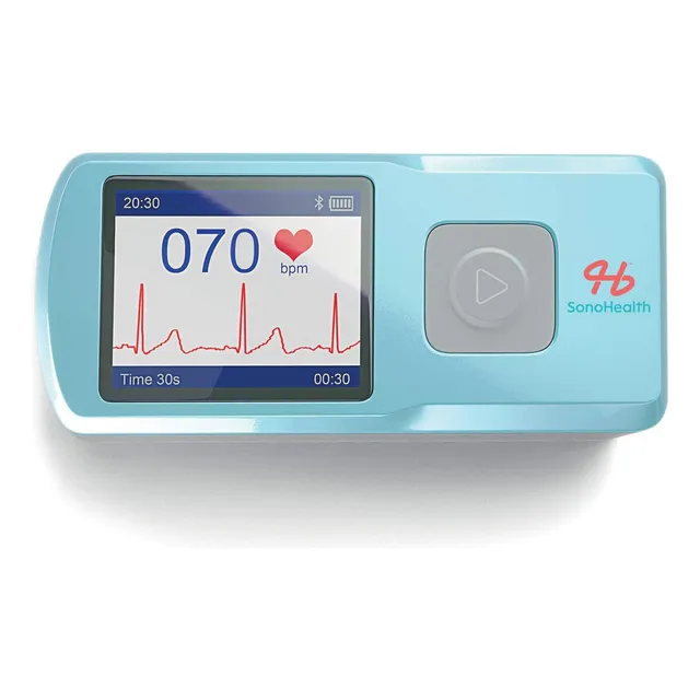 Monitor De Salud Cardíaca, Ecg Portátil Pantalla