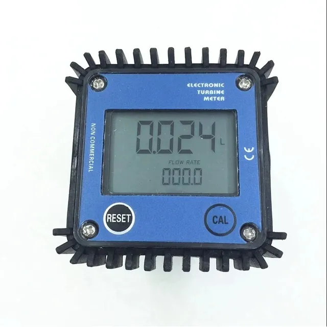 Medidor De Flujo Digital Turbo K24,agua Y Combustible Diésel