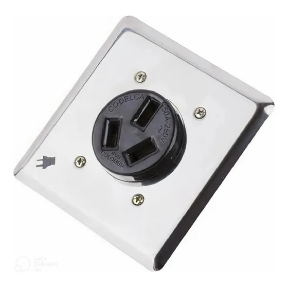 Toma Trifásica 50 Amp  250v De Incrustar