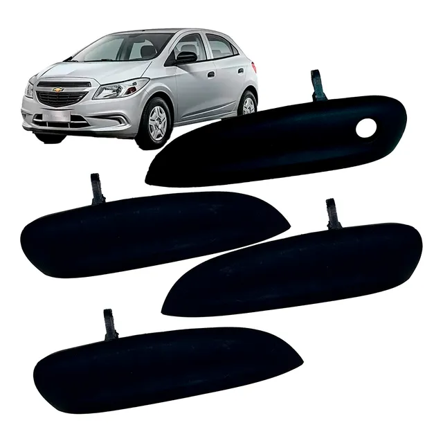 Kit 4 Maçaneta Externa Porta Gm Cobalt Ou Onix Ou Prisma