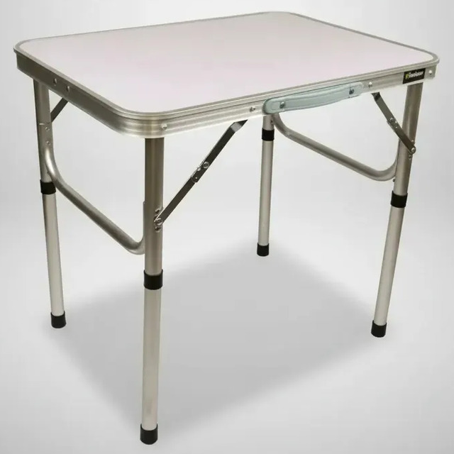 Mesa Portátil Dobrável Alumínio Mdf 60x45x56 cm Titanium Platina Mesa Portátil Dobrável Alumínio Mdf 60x45x56 cm Titanium Platina