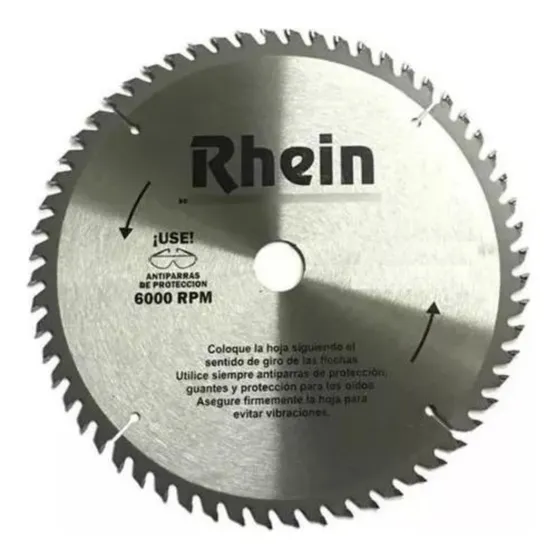 Sierra Disco Para Madera 7 Pulgadas 180mm 30 Dientes Rhein