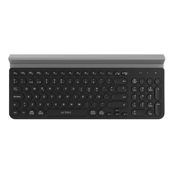 Teclado Multidispositivo Inspire Comp Ti695 / 2.4ghz Teclado Negro Idioma Español Latinoamérica