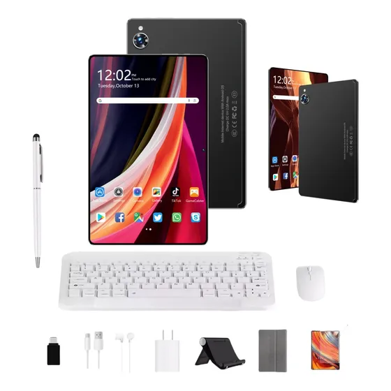 Tableta 11.6'' 12 Gb + 512 Gb Rom Android Tablet Con Teclado