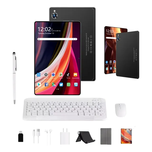 Tableta 11.6'' 12 Gb + 512 Gb Rom Android Tablet Con Teclado