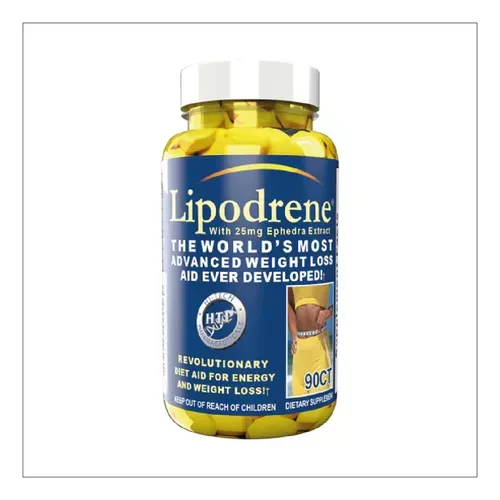 Lipodrene Amarillo - Quemador De Grasa - 90caps