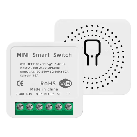 Interruptor Inteligente Mini Switch 16a Smartlife Alexa