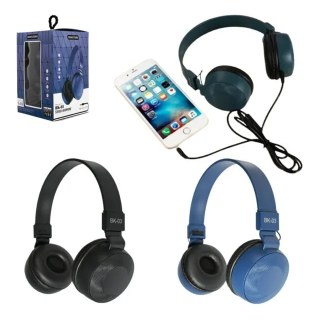 Auriculares Genéricos Manos Libres Con Micrófono Bk-03