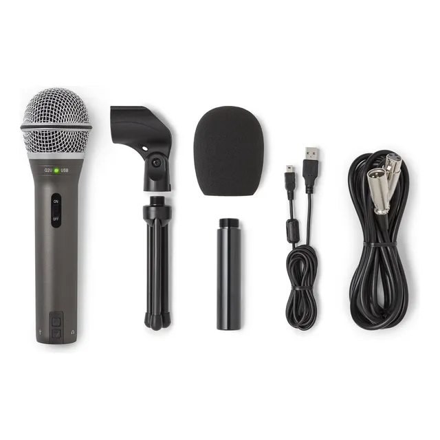 Pack Samson De Micrófono Q2u Record And Podcasting Xlr/usb