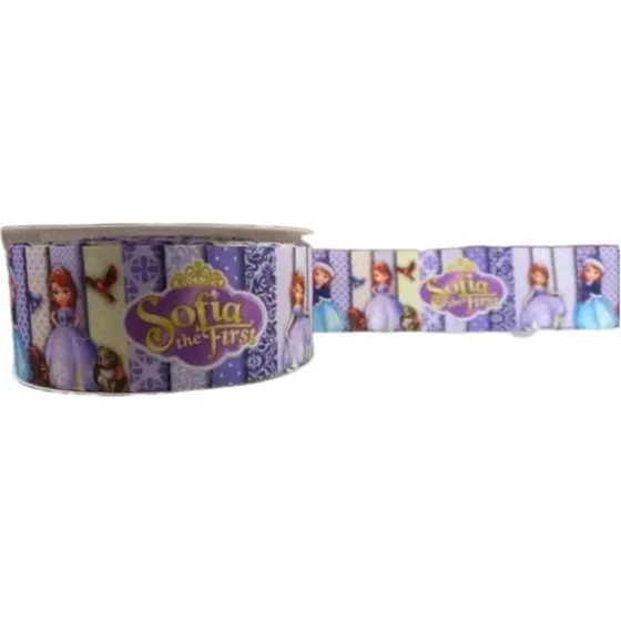 Rollo Listón Popotillo Estampado 7.5cm, 90 Metros S