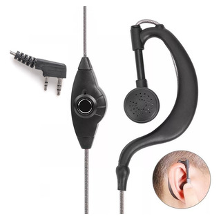 Audífono Gancho Oreja Radio Baofeng Bf-888s Doble Pin Uv-5r Audífono Gancho Oreja Radio Baofeng Bf-888s Doble Pin Uv-5r