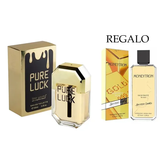 Linn Young Pure Luck Hombre Eau De Toilette 100ml + Regalo