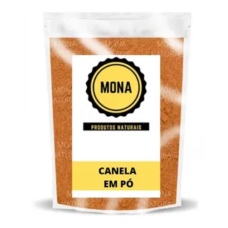 Canela Em PĂł 250g - Naturais Mona Canela Em PĂł 250g - Naturais Mona