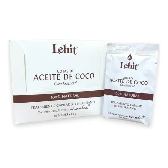 Lehit Aceite Coco 30 Sobres - g